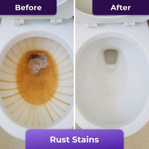 FizzClean before and after